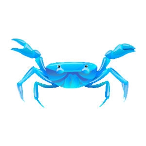 Blue Crystal Crab